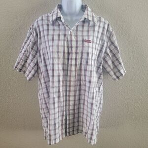 Avirex 100% cotton large button down shirt